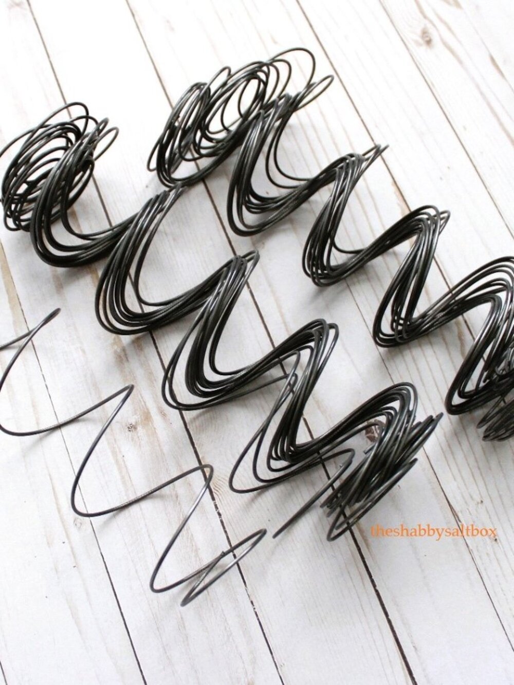 Salvaged Metal Bed Springs (24) 9 inch Upcycle Arts Crafts Steampunk Brutualist